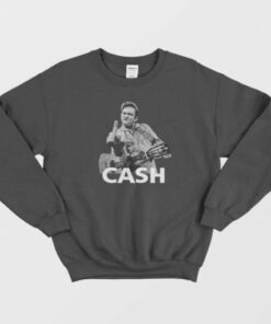 Johnny Cash Mens The Bird Sweatshirt 2