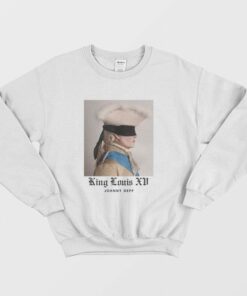 Johnny Depp as King Louis XV Sweatshirt 3
