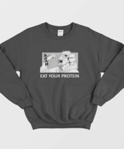 Jujutsu Kaisen Eat Your Protein Sweatshirt 1 Jujutsu Kaisen Eat Your Protein Sweatshirt 2