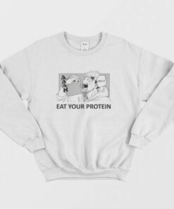 Jujutsu Kaisen Eat Your Protein Sweatshirt 2 Jujutsu Kaisen Eat Your Protein Sweatshirt 3