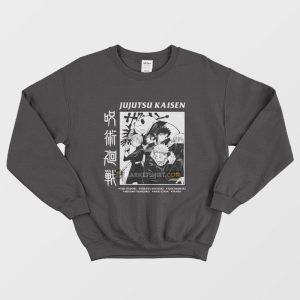 Jujutsu Kaisen Sweatshirt Yuji Nobara Toge Megumi Maki Panda