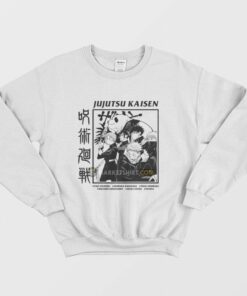 Jujutsu Kaisen Sweatshirt Yuji Nobara Toge Megumi Maki Panda 3