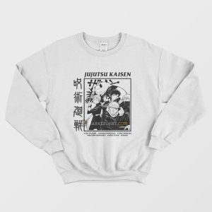 Jujutsu Kaisen Sweatshirt Yuji Nobara Toge Megumi Maki Panda 3