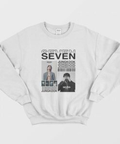 Jungkook BTS Seven Single Kpop Sweatshirt 1