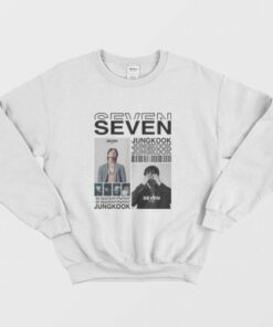 Jungkook BTS Seven Single Kpop Sweatshirt 3