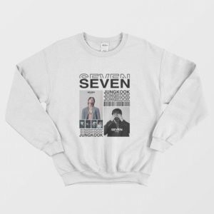 Jungkook BTS Seven Single Kpop Sweatshirt 3