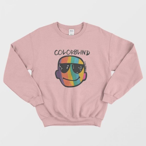 Justin Bieber Colorblind Sweatshirt