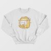 Kawaii Banana Milk Shake Sweatshirt