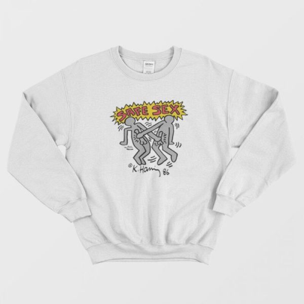 Keith Haring SAFE SEX Sweatshirt