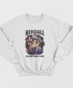 Kendall Jenner Team Kendall Starting Five Sweatshirt 1 Kendall Jenner Team Kendall Starting Five Sweatshirt 2