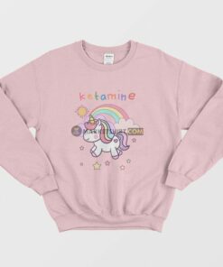 Ketamine Unicorn Horse Funny Sweatshirt 3