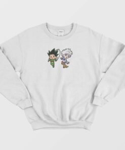 Killua Gon Cute Chibi HxH Sweatshirt 1