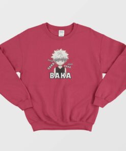Killua Zoldyck Baka Hunter x Hunter Sweatshirt 1 Killua Zoldyck Baka Hunter x Hunter Sweatshirt 2