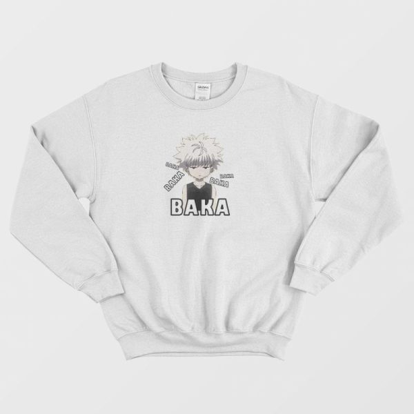 Killua Zoldyck Baka Hunter x Hunter Sweatshirt