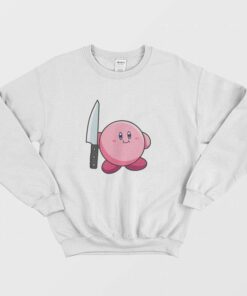 Kirby with a Knife Sweatshirt 1
