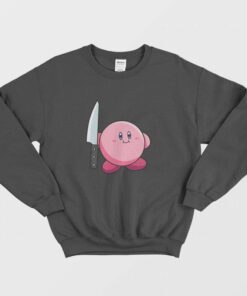Kirby with a Knife Sweatshirt 2