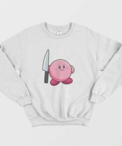 Kirby with a Knife Sweatshirt 3