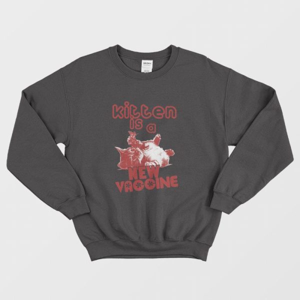 Kitten Is A New Vaccine Sweatshirt