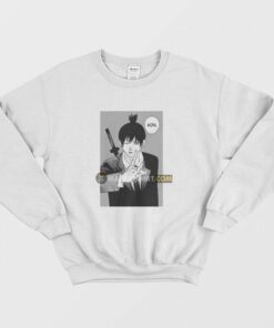 Kon Aki Hayakawa Chainsaw Man Sweatshirt 2