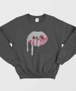 Kylie Jenner Lips Print Sweatshirt 1