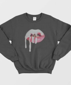 Kylie Jenner Lips Print Sweatshirt 2
