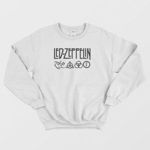 Led Zeppelin Zoso Symbols Sweatshirt