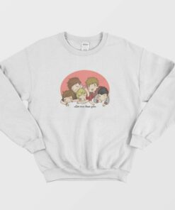 Let Me Kiss You One Direction Cartoon Sweatshirt 1