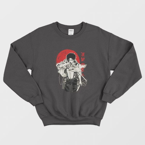 Levi Ackerman Aot Attack On Titan Sweatshirt