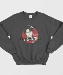 Levi Ackerman Aot Kfc Logo Funny Sweatshirt 3