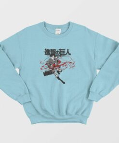 Levi Ackerman Attack On Titan Anime Sweatshirt 1 Levi Ackerman Attack On Titan Anime Sweatshirt 2