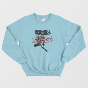 Levi Ackerman Attack On Titan Anime Sweatshirt