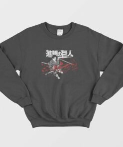 Levi Ackerman Attack On Titan Anime Sweatshirt 2 Levi Ackerman Attack On Titan Anime Sweatshirt 3