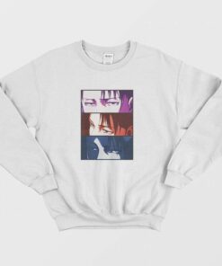 Levi Ackerman Eyes Attack On Titan Sweatshirt 1 Levi Ackerman Eyes Attack On Titan Sweatshirt 2