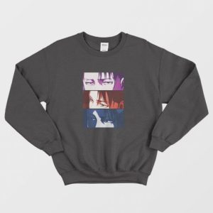 Levi Ackerman Eyes Attack On Titan Sweatshirt 3