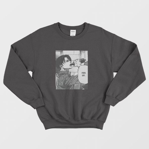 Levi Ackerman Fuck Off Sweatshirt