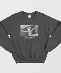 Levi Maids Slaughtering Any Titan Of A Cleaning Job Sweatshirt 2 Levi Maids Slaughtering Any Titan Of A Cleaning Job Sweatshirt 3