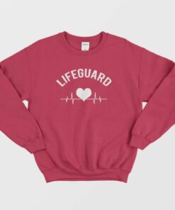 Lifeguard Heart Beat Sweatshirt 2