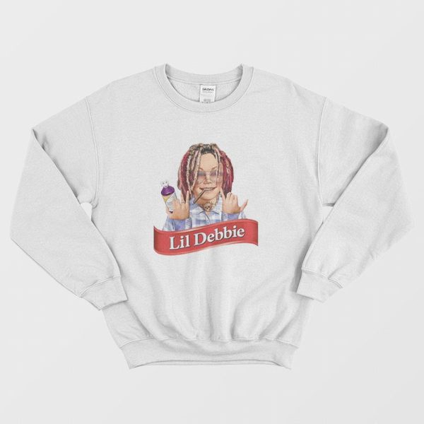 Lil Debbie Little Debbie Parody Sweatshirt