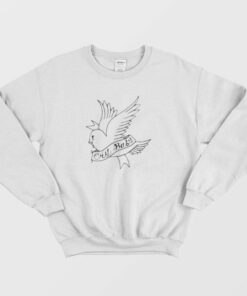 Lil Peep Love Cry Baby Bird Sweatshirt 1 Lil Peep Love Cry Baby Bird Sweatshirt 2