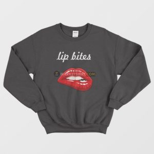 Lip Bites Bite Lips Sweatshirt 3