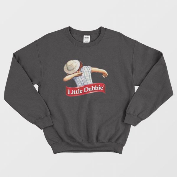 Little Dabbie Little Debbie Parody Sweatshirt