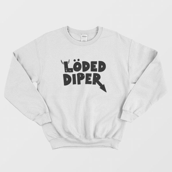 Loded Diper Vintage Look Diary of a Wimpy Kid Sweatshirt