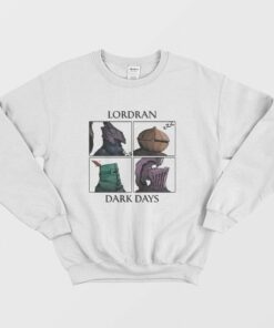 Lordran Dark Days Video Game Sweatshirt 1