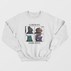 Lordran Dark Days Video Game Sweatshirt