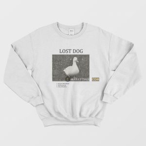 Lost Dog Doesn’t Bark Much Well behaved Likes Metallica Sweatshirt