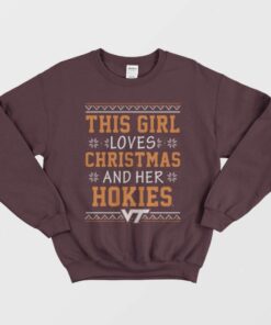 Love Christmas Virginia Tech Christmas Sweater 1