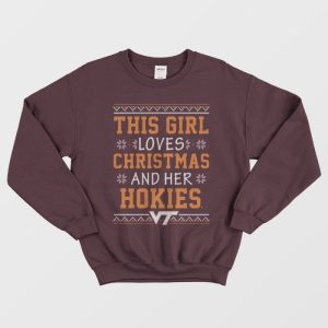 Love Christmas Virginia Tech Christmas Sweater