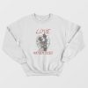 Love Never Dies Skeleton Sweatshirt