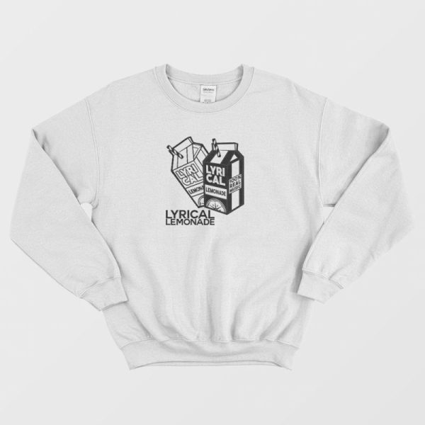 Lyrical Lemonade Music Design Sweatshirt