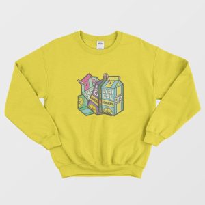 Lyrical Lemonade Sweatshirt 100 Real Music Funny Sweatshirt